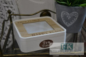 HERBACIARKA PUDEŁKO NA HERBATĘ TEA TIME 6,5x20x50,5 shabby , prowansja , vintage HERBACIARKA PUDEŁKO NA HERBATĘ TEA TIME 6,5x20x50,5 shabby , prowansja , vintage
