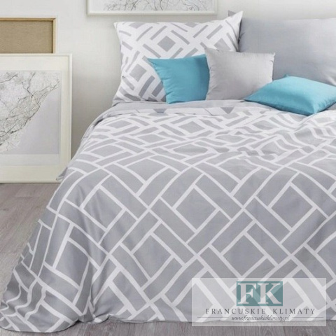 POŚCIEL ROMBY 160X200 ROMBY 100% BAWEŁNA