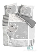 POŚCIEL ROSES 160X200 100% BAWEŁNA POŚCIEL HOLENDERSKA