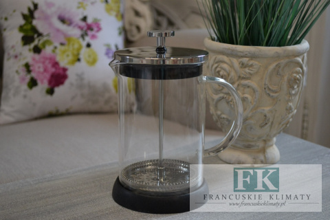 ZAPARZACZ DO KAWY I HERBATY 800 ML SZKŁO , STEEL STAINLESS ZAPARZACZ DO KAWY I HERBATY 800 ML SZKŁO , STEEL STAINLESS