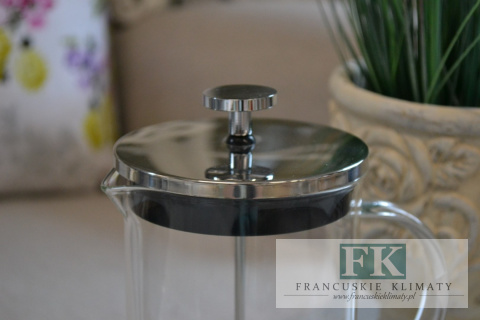 ZAPARZACZ DO KAWY I HERBATY 800 ML SZKŁO , STEEL STAINLESS ZAPARZACZ DO KAWY I HERBATY 800 ML SZKŁO , STEEL STAINLESS