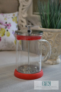 ZAPARZACZ DO KAWY I HERBATY 800 ML KOLOR CZERWONY ZAPARZACZ DO KAWY I HERBATY 800 ML KOLOR CZERWONY