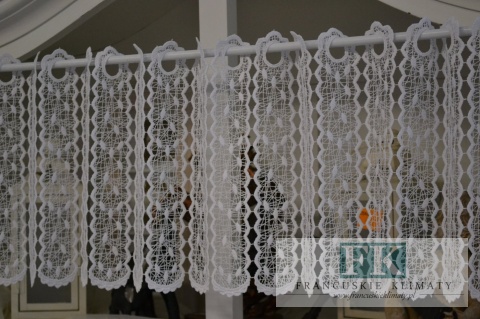 ZAZDROSTKA GIPIUROWA 30 CM WITRAŻ GIPIURA BIEL