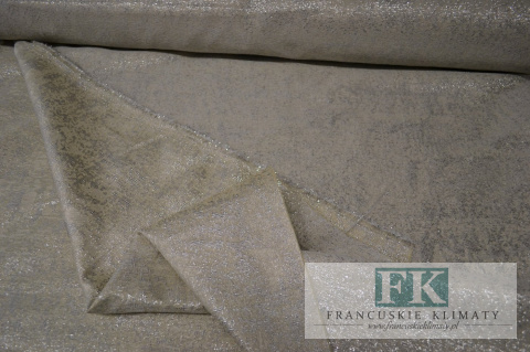 materiał TKANINA ORNAMENT GLAMOUR ZASŁONY , OBRUSY , WYSOKOŚĆ 290 cm