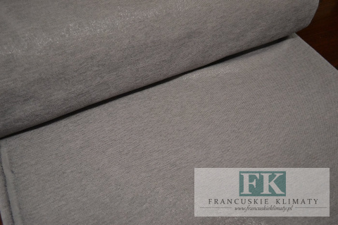 materiał TKANINA ZASŁONY obrusy WYSOKOŚĆ ok 280 SZARY-STALOWY