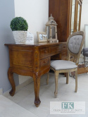 BIURKO LUDWIK 122 CM W STYLU VINTAGE PALISANDER BIURKO LUDWIK 122 CM W STYLU VINTAGE PALISANDER