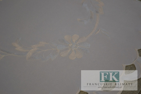 DEKORACYJNY BIEŻNIK SERWETKA HAFTOWANA HAFT KOŁO 40 CM FRANCUSKI PROWANSALSKI