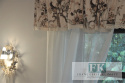 KPL LAMBREKIN , FIRANA Z WIĄZANIAMI SHABBY PROWANSJA VINTAGE
