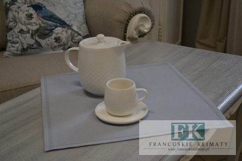 SERWETKA PODKŁADKA 35x35 SIWA KLASYCZNA RETRO VINTAGE