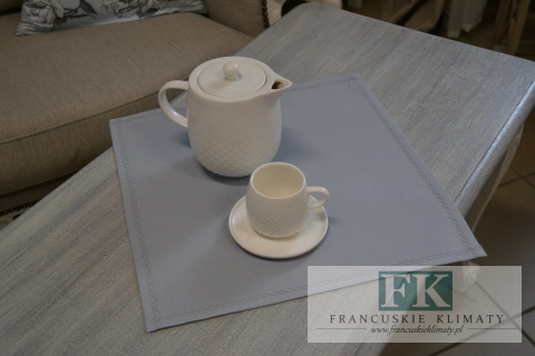 SERWETKA PODKŁADKA 35x35 SIWA KLASYCZNA RETRO VINTAGE