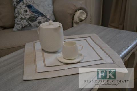 SERWETKA PODKŁADKA 40X40 STYL KLASYCZNY FRANCUSKI VINATGE RETRO