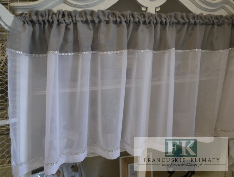 ZAZDROSTKA ETAMINA CYROKONIE WYS. 60 CM BIEL SZARY