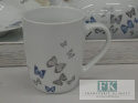 KOLEKCJA MOTYL KUBEK poj. 320ml. styl francuski, shabby, vintage KOLEKCJA MOTYL KUBEK poj. 320ml. styl francuski, shabby, vintage