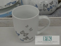 KOLEKCJA MOTYL KUBEK poj. 320ml. styl francuski, shabby, vintage KOLEKCJA MOTYL KUBEK poj. 320ml. styl francuski, shabby, vintage