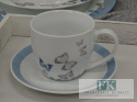 KOLEKCJA MOTYL FILIŻANKA+SPODEK poj. 240ml. styl francuski, shabby, vintage KOLEKCJA MOTYL FILIŻANKA+SPODEK poj. 240ml. styl francuski, shabby, vintage