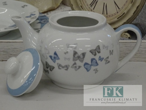 KOLEKCJA MOTYL IMBRYK poj. 900ml. styl francuski, shabby, vintage KOLEKCJA MOTYL IMBRYK poj. 900ml. styl francuski, shabby, vintage