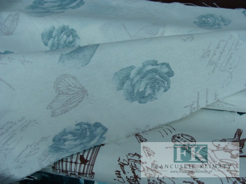 TKANINA ZASŁONOWA OBRUSOWA SZER 140 CM kafes