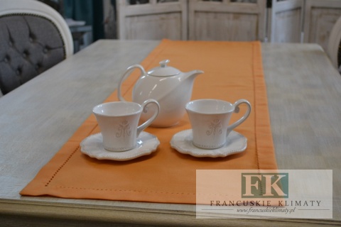 BIEZNIK DEKORACYJNY POMARAŃCZOWY 40x140 STYL KLASYCZNY