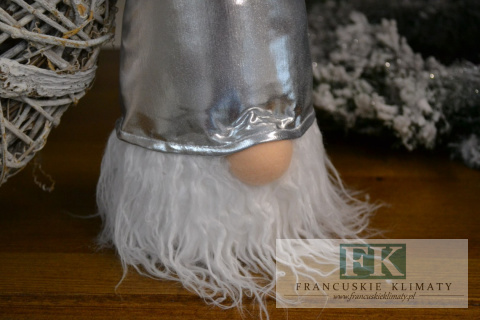 RĘCZNIE ROBIONY SKRZAT KRASNAL 49 cm SREBRA CZAPECZKA