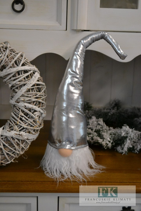 RĘCZNIE ROBIONY SKRZAT KRASNAL 49 cm SREBRA CZAPECZKA