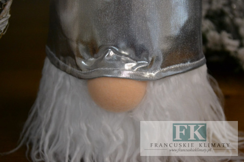 RĘCZNIE ROBIONY SKRZAT KRASNAL 49 cm SREBRA CZAPECZKA