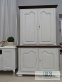 WYSOKI KREDENS - SZAFA W STYLU PROWANSALSKIM, SHABBY CHIC, VINTAGE WYSOKI KREDENS - SZAFA W STYLU PROWANSALSKIM, SHABBY CHIC, VINTAGE