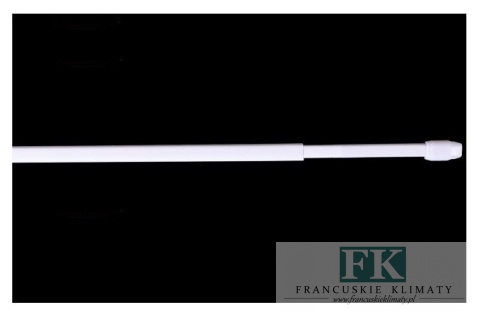 MINI KARNISZ , PRĘT , PATYK 80-120 CM BIEL , BRĄZ DO ZAZDROSTKI , FIRANY MINI KARNISZ , PRĘT , PATYK 80-120 CM BIEL , BRĄZ DO ZAZDROSTKI , FIRANY