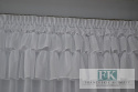 PROWANSJA FIRANA Z FALBANAMI , 3 FALBANY , retro vintage BATYST 300/160 CM