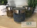 SŁOIK POJEMNIK KUCHENNY SZKLANY SALT NA SÓL