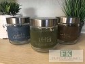 SŁOIK POJEMNIK KUCHENNY SZKLANY TEA NA HERBATĘ