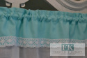 ZAZDROSTKA LAMBREKIN 45x 140 KORONKA ETAMINA MIĘTA BŁYSK GLAMOUR ZAZDROSTKA LAMBREKIN 45x 140 KORONKA ETAMINA MIĘTA BŁYSK GLAMOUR