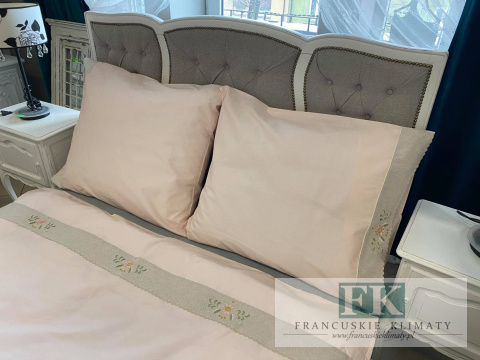 EKSKLUZYWNA POŚCIEL 160x200 w stylu shabby prowansja LEN HAFT EKSKLUZYWNA POŚCIEL 160x200 w stylu shabby prowansja LEN HAFT