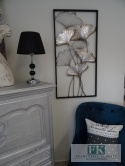 DEKORACJA ŚCIENNA LISCIE MIŁORZĘBU 100 CM, W STYLU PROWANSALSKIM, BOHO, LOFT DEKORACJA ŚCIENNA LISCIE MIŁORZĘBU 100 CM, W STYLU PROWANSALSKIM, BOHO, LOFT