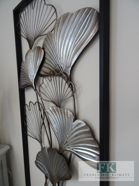 DEKORACJA ŚCIENNA LISCIE MIŁORZĘBU 100 CM, W STYLU PROWANSALSKIM, BOHO, LOFT DEKORACJA ŚCIENNA LISCIE MIŁORZĘBU 100 CM, W STYLU PROWANSALSKIM, BOHO, LOFT