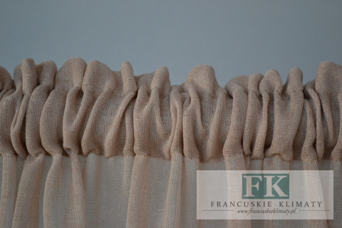 ZASŁONA 3 FALBANY W STYLU PROWENSALSKIM , FRANCUSKIM , SHABBY, RETRO