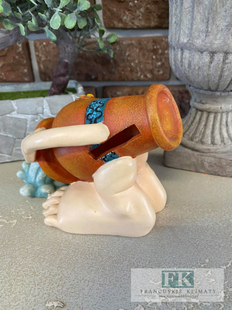 FIGURKA SKARBONKA DEKORACYJNA WODNIK ZNAK ZODIAKU 10 CM FIGURKA SKARBONKA DEKORACYJNA WODNIK ZNAK ZODIAKU 10 CM
