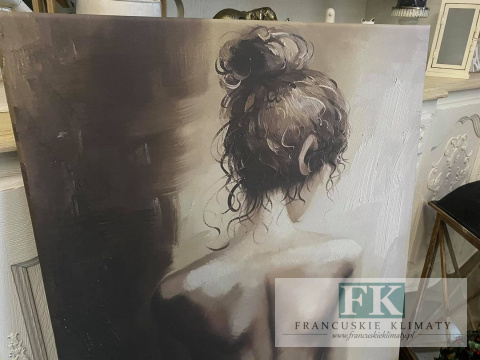 OBRAZ NA P ŁÓTNIE 110/70 KOBIETA AKT