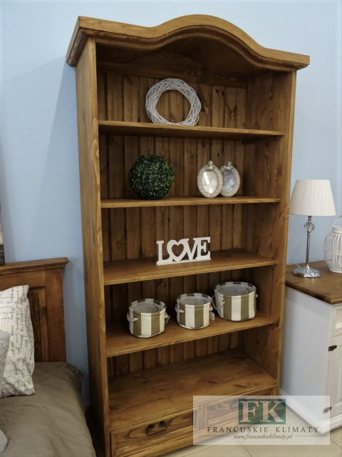 lite drewno REGAŁ biblioteka kredens WYS. 205 CM lite drewno REGAŁ biblioteka kredens WYS. 205 CM