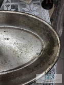 METALOWA -NIETŁUKĄCA SIĘ 47 cm PATERA NA CIASTO / OWOCE / ITP... METALOWA -NIETŁUKĄCA SIĘ 47 cm PATERA NA CIASTO / OWOCE / ITP...