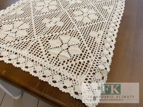 SERWETKA NICIANA SZYDEŁKO 35/50 , NATURALNA , BAWEŁNA tkany klockowo SZYDEŁKO SERWETKA NICIANA SZYDEŁKO 35/50 , NATURALNA , BAWEŁNA tkany klockowo SZYDEŁKO