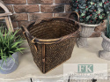 STYLOWY KOSZ bambus WYS 30 CM BOHO OSŁONKA STYLOWY KOSZ bambus WYS 30 CM BOHO OSŁONKA