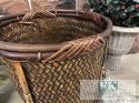 STYLOWY KOSZ osłonka BAMBUS NATURA BOHO 31 cm STYLOWY KOSZ osłonka BAMBUS NATURA BOHO 31 cm
