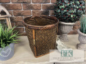STYLOWY KOSZ osłonka BAMBUS NATURA BOHO 31 cm STYLOWY KOSZ osłonka BAMBUS NATURA BOHO 31 cm