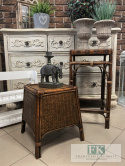 STYLOWY STOLIK TABORET , POSTUMENT , KWIETNIK bambus WYS 35cm BOHO STYLOWY STOLIK TABORET , POSTUMENT , KWIETNIK bambus WYS 35cm BOHO