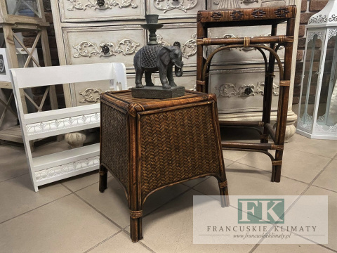 STYLOWY STOLIK TABORET , POSTUMENT , KWIETNIK bambus WYS 35cm BOHO STYLOWY STOLIK TABORET , POSTUMENT , KWIETNIK bambus WYS 35cm BOHO