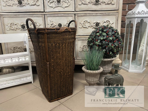 wysoki KOSZ / PARASOLNIK / OSŁONKA WYS 55 CM BAMBUS BOHO wysoki KOSZ / PARASOLNIK / OSŁONKA WYS 55 CM BAMBUS BOHO
