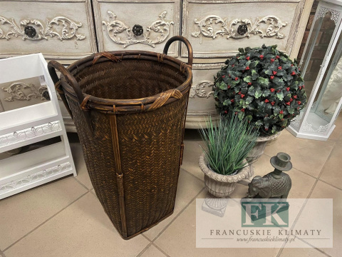 wysoki KOSZ / PARASOLNIK / OSŁONKA WYS 55 CM BAMBUS BOHO wysoki KOSZ / PARASOLNIK / OSŁONKA WYS 55 CM BAMBUS BOHO