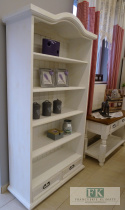 seria PROWANSJA - LITE DREWNO ! REGAŁ / biblioteka 205 cm shabby