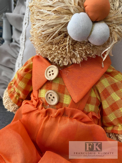 DEKORACJA MASKOTKA SŁOMIANA KRÓLIK ZAJĄC 45 CM zając WIELKANOC DEKORACJA MASKOTKA SŁOMIANA KRÓLIK ZAJĄC 45 CM zając WIELKANOC