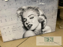 OBRAZ NA PŁÓTNIE 50x50 MARILYN MONROE NUTKI RETRO VINTAGE OBRAZ NA PŁÓTNIE 50x50 MARILYN MONROE NUTKI RETRO VINTAGE